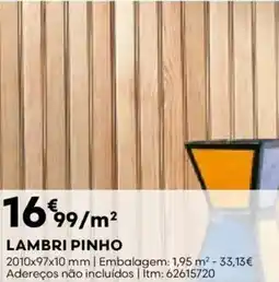 Bricomarché Lambri pinho promoção