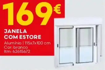 Bricomarché Janela com estore promoção