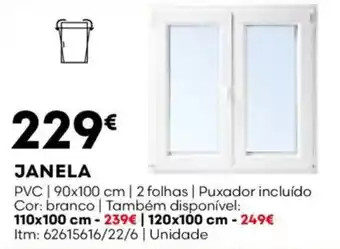 Bricomarché Janela promoção