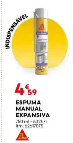 Bricomarché Espuma manual expansiva promoção