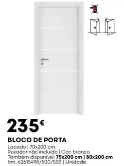 Bricomarché Bloco de porta promoção