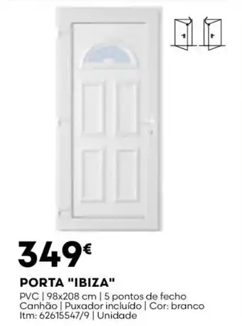 Bricomarché Porta "ibiza" promoção