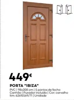 Bricomarché Porta "ibiza" promoção