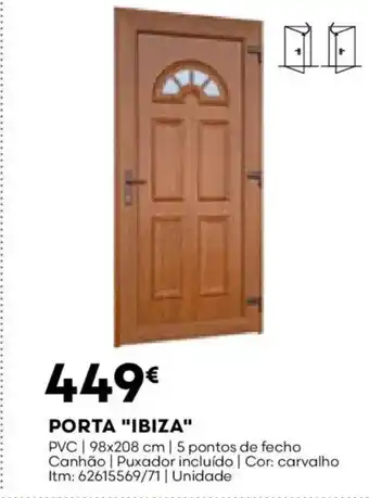 Bricomarché Porta "ibiza" promoção