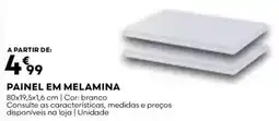 Bricomarché Painel em melamina promoção