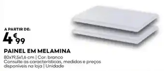 Bricomarché Painel em melamina promoção