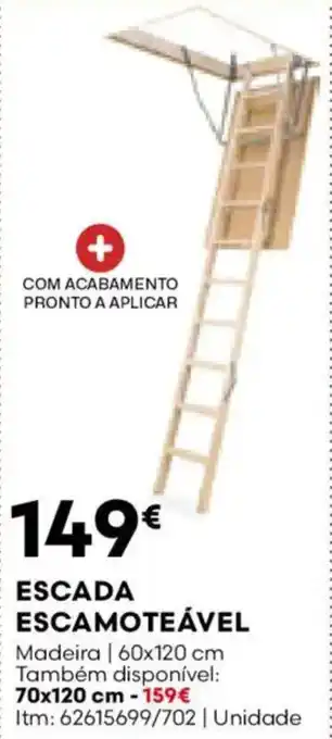 Bricomarché Escada escamoteável promoção