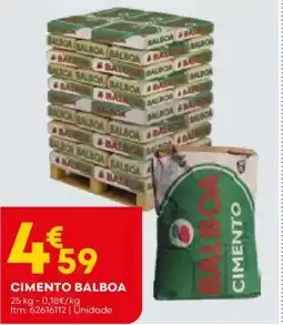 Bricomarché Cimento balboa promoção