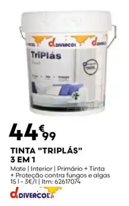 Bricomarché Tinta "triplás" 3 em 1 promoção