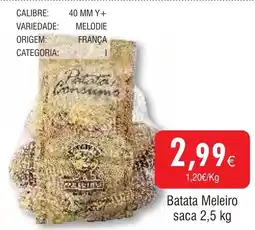 Froiz Batata Meleiro saca promoção