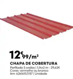 Bricomarché Chapa de cobertura promoção