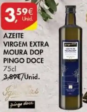 Pingo Doce Azeite Virgem Extra Moura DOP Pingo Doce 75cl promoção