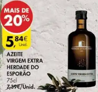 Pingo Doce Azeite Virgem Extra Herdade do Esporão 75cl promoção