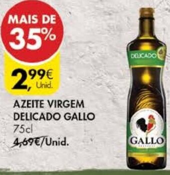 Pingo Doce Azeite Virgem Delicado Gallo 75cl promoção