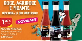 Pingo Doce Molhos Asiáticos 200ml promoção