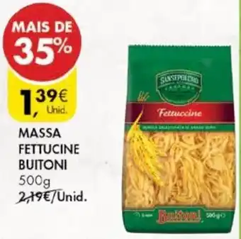 Pingo Doce Massa Fettucine Buitoni 500g promoção