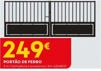 Bricomarché Portão de ferro promoção