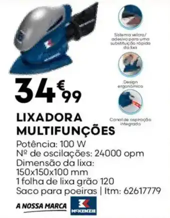 Bricomarché Lixadora multifunções promoção