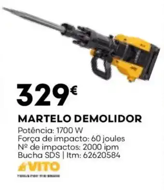 Bricomarché Martelo demolidor promoção