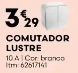 Bricomarché Comutador lustre promoção