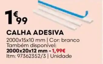 Bricomarché Calha adesiva promoção