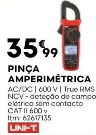 Bricomarché Pinça amperimétrica promoção