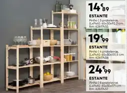 Bricomarché Estante promoção