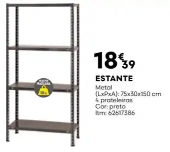 Bricomarché Estante promoção