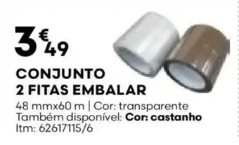 Bricomarché Conjunto 2 fitas embalar promoção