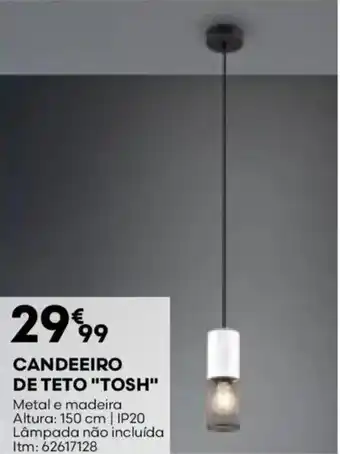 Bricomarché Candeeiro de teto "tosh" promoção