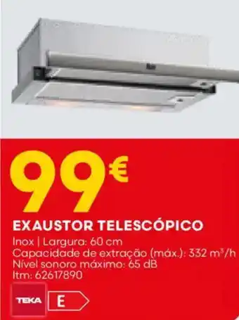 Bricomarché Exaustor telescópico promoção