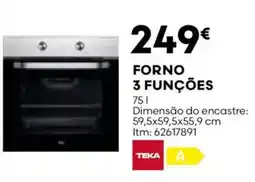 Bricomarché Forno 3 funções promoção