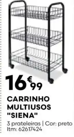 Bricomarché Carrinho multiusos "siena" promoção