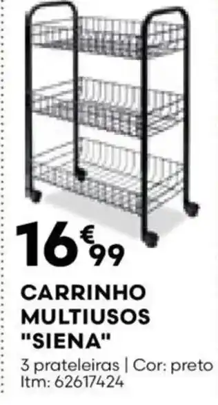 Bricomarché Carrinho multiusos "siena" promoção