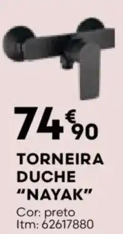 Bricomarché Torneira duche "nayak" promoção