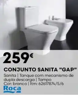 Bricomarché Conjunto sanita "gap" promoção