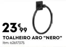 Bricomarché Toalheiro aro "nero" promoção