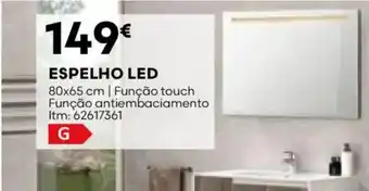 Bricomarché Espelho led promoção