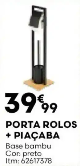 Bricomarché Porta rolos + piaçaba promoção