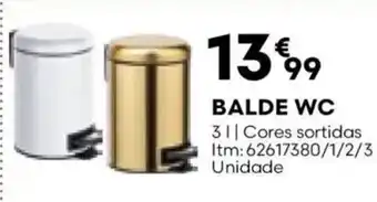 Bricomarché Balde wc promoção