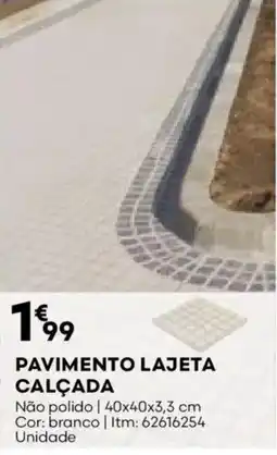 Bricomarché Pavimento lajeta calçada promoção