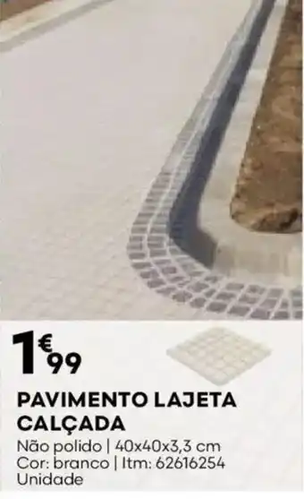 Bricomarché Pavimento lajeta calçada promoção