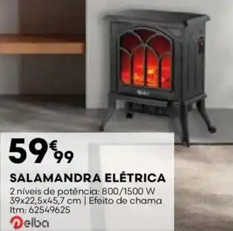 Bricomarché Salamandra elétrica promoção