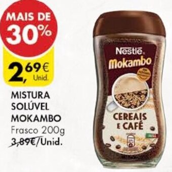 Pingo Doce Mistura Solúvel Mokambo 200g promoção