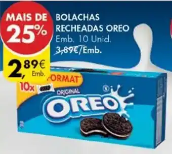 Pingo Doce BOlachas Recheados Oreo 10Unid promoção