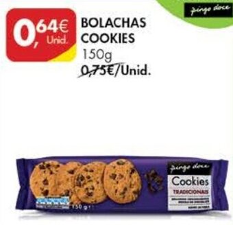 Bolachas Cookies 150g