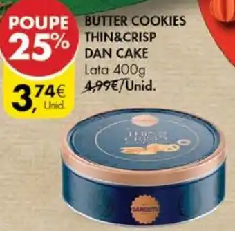 Butter Cookies Thin&Crsp Dan Cake 400g