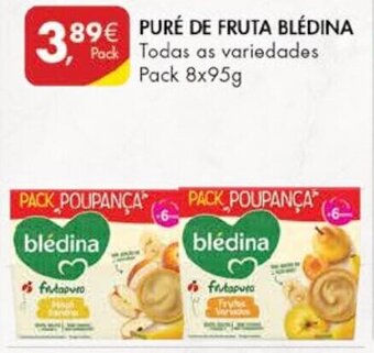Puré de Fruta Blédina 4x95