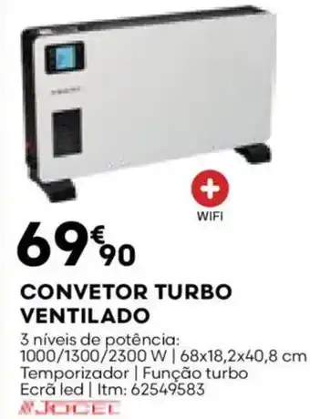 Bricomarché Convetor turbo ventilado promoção