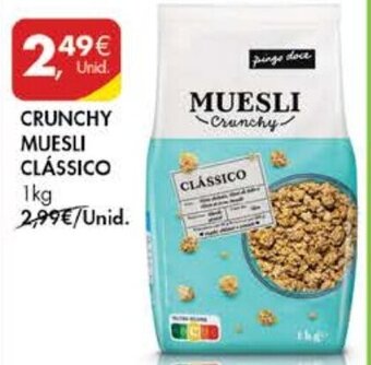 Pingo Doce Crunchy Muesli 1kg promoção